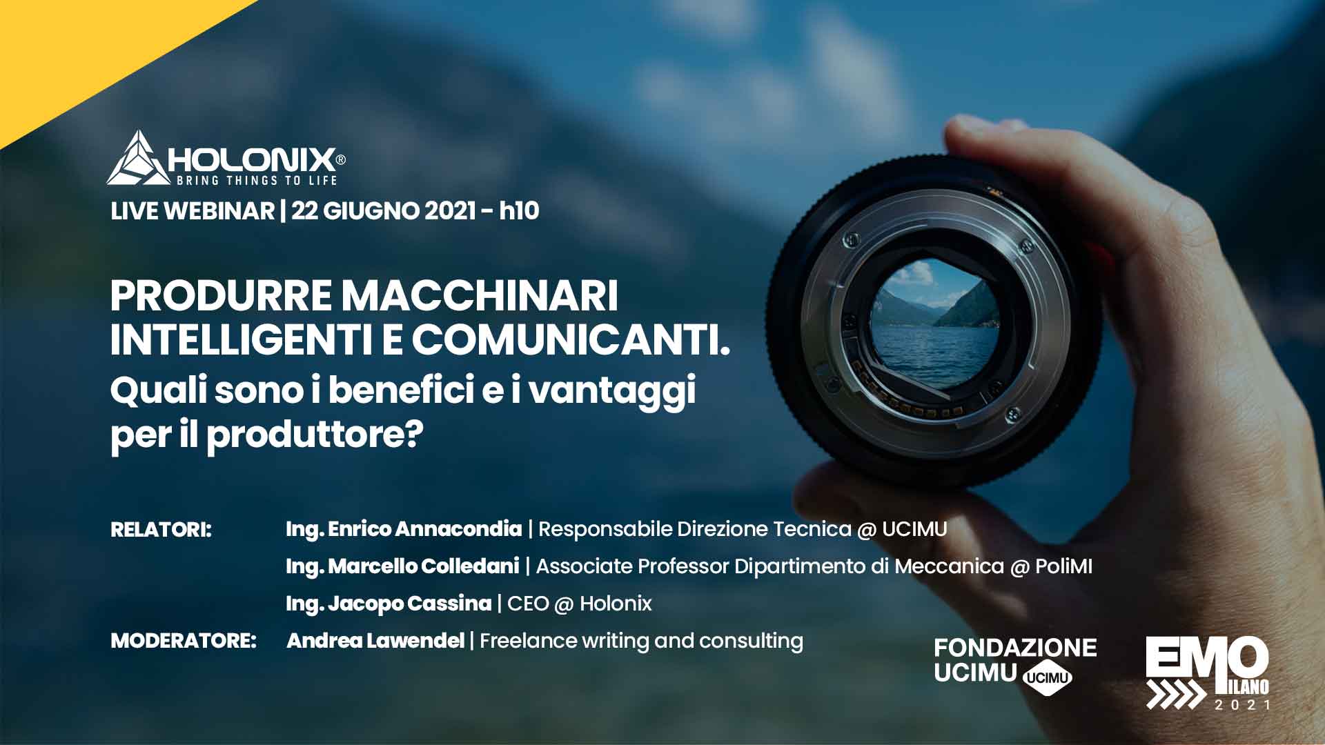 PRODURRE MACCHINARI INTELLIGENTI E COMUNICANTI. Quali sono i benefici e i vantaggi per il produttore?